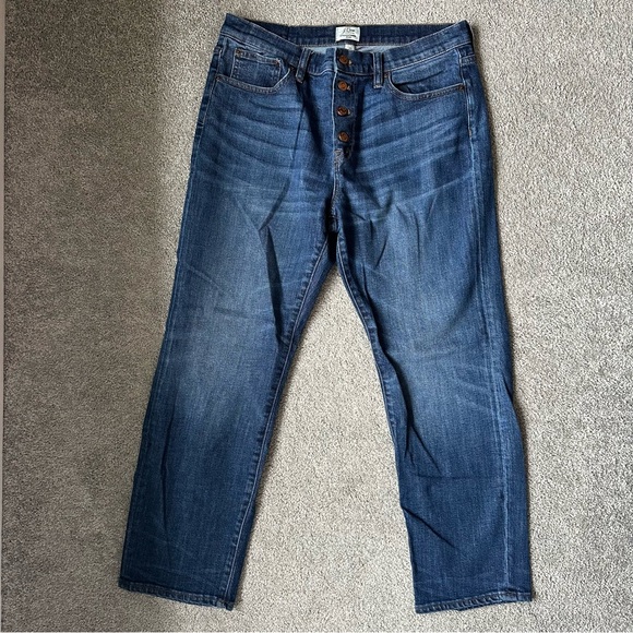 J.Crew Straightaway Jean with Exposed Button Fly - Picture 7 of 10